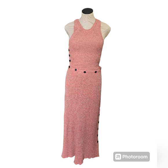 Zara Srpls Trzl Knitted Dress Size S - Picture 4 of 9